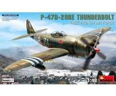 MiniArt P-47D-28RE Thunderbolt 1/48 – Laisvosios Prancūzijos KOP