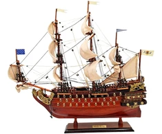 Mirtop Burlaivio Soleil Royal modelis 46 cm, surinktas, rankų darbo
