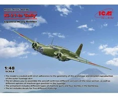 Mitsubishi Ki-21-Ia Sally 1/48 plastikinis bombonešio modelis ICM (48196)