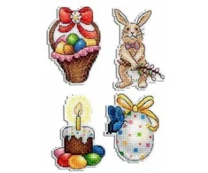 Mp Studija Easter Joy. Magnets SR-407 - Siuvinėjimo rinkinys