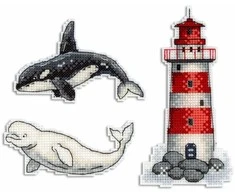 Mp Studija Sea Story – Magnets SR-333 - Siuvinėjimo rinkinys