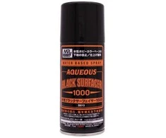 Mr Hobby Mr.Hobby Aqueous Juodas Surfacer 1000 juodas gruntas 170 ml (B-613)