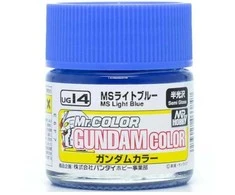 Mr Hobby Mr.Hobby Gundam Color dažai MS Light Mėlyna, pusiau blizgūs, 10 ml (UG-14)