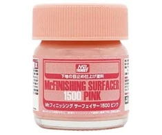 Mr Hobby Mr.Hobby Mr. Finishing Surfacer 1500 rožinis gruntas 40 ml SF-292