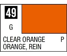 Mr Hobby Mr.Hobby Mr.Color C-049 skaidri oranžinė nitro dažai, 10 ml