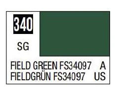 Mr Hobby Mr.Hobby Mr.Color C-340 FS34097 Field Žalias modelių nitro dažai, 10 ml
