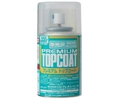 Mr Hobby Mr.Hobby Premium Top Coat pusiau blizgus lakas balionėlyje 86 ml B-602