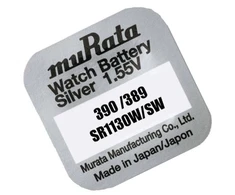 Murata 389/390 SR1130 1,55 V sidabro oksido laikrodžio baterija (1 vnt.)