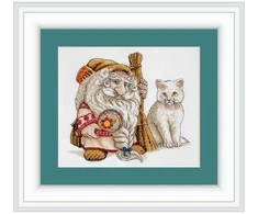 NeoCraft Brownie siuvinėjimo kryželiu rinkinys, 19×21 cm, Zweigart