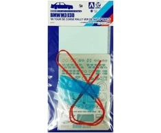 Nunu Beemax Beemax BMW M3 E30 Tour de Corse 1989 detalių rinkinys 1/24, E24016