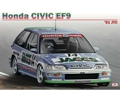 Nunu Beemax Beemax Honda Civic EF9 Gr.A 1991 JTC InterTEC 1/24 – surenkamas modelis