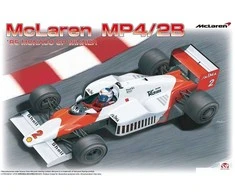 Nunu Beemax Beemax McLaren MP4/2B 1985 Monaco GP 1/20 plastikinis surenkamas modelis