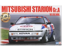 Nunu Beemax Beemax Mitsubishi Starion Rally Gr.A 1/24 modelio rinkinys 2 versijos