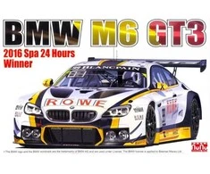 Nunu Beemax BMW M6 GT3 Rowe 24h Spa 2016 surenkamas plastikinis 1/24 rinkinys