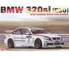 Nunu Beemax NuNu BMW 320si E90 WTCC 2008 Brands Hatch 1/24 modelio rinkinys