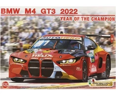 Nunu Beemax NuNu BMW M4 GT3 2022 DTM čempiono plastikinis modelis 1/24