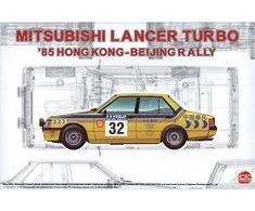 Nunu Beemax NuNu Mitsubishi Lancer Turbo 1985 Honkongas–Pekinas ralis 1/24 modelis 24032