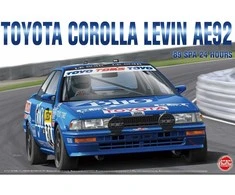 Nunu Beemax NuNu Toyota Corolla Levin AE92 Spa 24h 1989 1/24 plastikinis surinkimo modelis