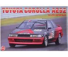 Nunu Beemax Toyota Corolla Levin AE92 Gr.A Autopolis 1991 1/24 surenkamas auto