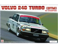 Nunu Beemax Volvo 240 Turbo DTM 1985 čempionas 1/24 plastikinis modelio rinkinys Beemax