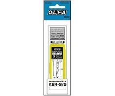 OLFA KB4-S atsarginės geležtės AK-4 skalpeliui, 5 vnt.