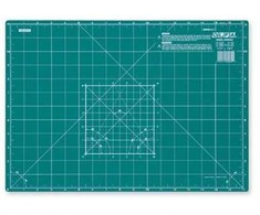 OLFA pjaustymo kilimėlis A3 – dvipusis, graduotas, 2 mm, coliai/cm 450×320