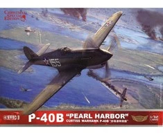 P-40B Pearl Harbor 1941 lėktuvo modelis 1/32 Great Wall Hobby