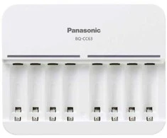 Panasonic Eneloop BQ-CC63 išmanus 8x AA/AAA Ni-MH baterijų įkroviklis