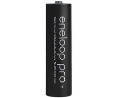 Panasonic Eneloop Pro AA 2500mAh įkraunamos baterijos, 4 vnt.