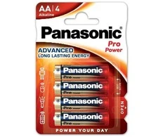 Panasonic Pro Power AA šarminės baterijos 1,5V, 4 vnt.