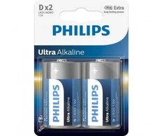 Philips Ultra LR20 D baterijos, 2 vnt. rinkinys