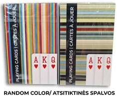 Piatnik Stripes bridžo kortos, 1 kaladė, aukštos kokybės