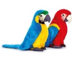 Pliušinė papūga Ara National Geographic, minkštas žaislas 24 cm