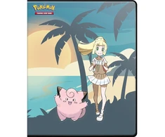 Pokémon Lillie ir Clefairy albumas 80 kortų, 4 kišenės, Ultra Pro