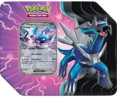 Pokémon TCG Azure Legends Dialga ex metalinė dėžutė – 5 papildymo pakeliai