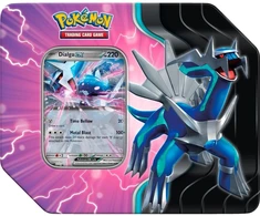 Pokémon TCG Azure Legends Dialga ex metalinė dėžutė – 5 papildymo pakeliai
