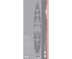 Pontos Model Pontos USS Missouri BB-63 medinis mėlynas denis 1/350 35002WD1