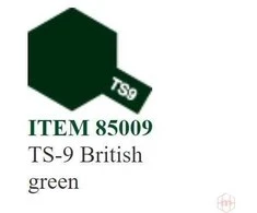 Purškiami dažai Tamiya TS-9 British Žalias modeliams, 100 ml