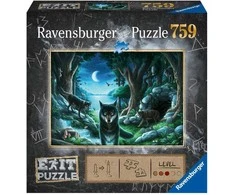 Puzzle Escape 759 The Curse of the Wolves - RAVENSBURGER dėlionė