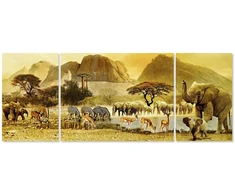 Ravensburger 1000 Puzzle Dėlionė: Unterwegs in Afrika