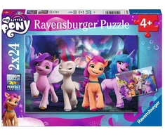 Ravensburger 2 dėlionės „My Little Pony“, 2×24 det., nuo 4 m.