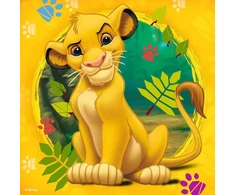 Ravensburger 3 dėlionės „Disney Liūtas karalius“, 25–49 det., nuo 4 m.