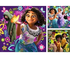 Ravensburger 3 dėlionės „Disney Užkerėti“, 3×49 det., nuo 5 m.