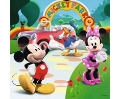 Ravensburger 3 dėlionės „Peliuko Mikio klubas“, 25–49 det., nuo 4 m.