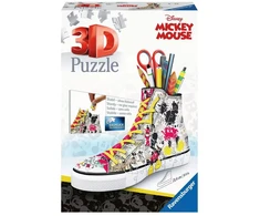 Ravensburger 3D dėlionė batas-pieštukinė „Disney Mikis Pelė“, 108 det., nuo 8 m.