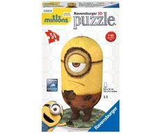 Ravensburger 3D dėlionė-figūrėlė „Pimpačiukas urvinis žmogus“, 54 det., nuo 7 m.