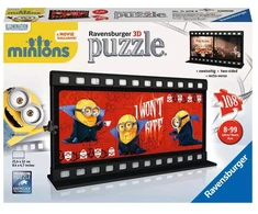 Ravensburger 3D dėlionė-kino juosta „Pimpačiukai vampyrai“, 108 det., nuo 8 m.