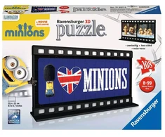 Ravensburger 3D dėlionė „Pimpačiukai Britanijoje“, 108 det., nuo 8 m.