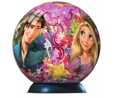 Ravensburger 3D dėlionė-rutulys „Disney Auksaplaukė“, 108 det., nuo 7 m.