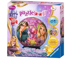 Ravensburger 3D dėlionė-rutulys „Disney Auksaplaukė“, 108 det., nuo 7 m.